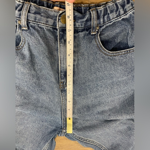 Harlow Denim Jeans Elastic Waist Straight Lrg Medium Wash Women’s 26 - Picture 7 of 9